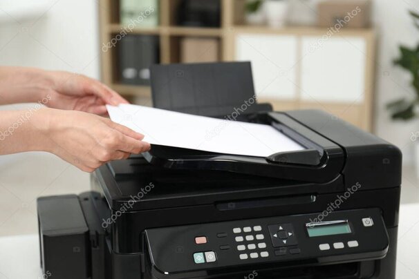 Printer verbonden met draadloos netwerk